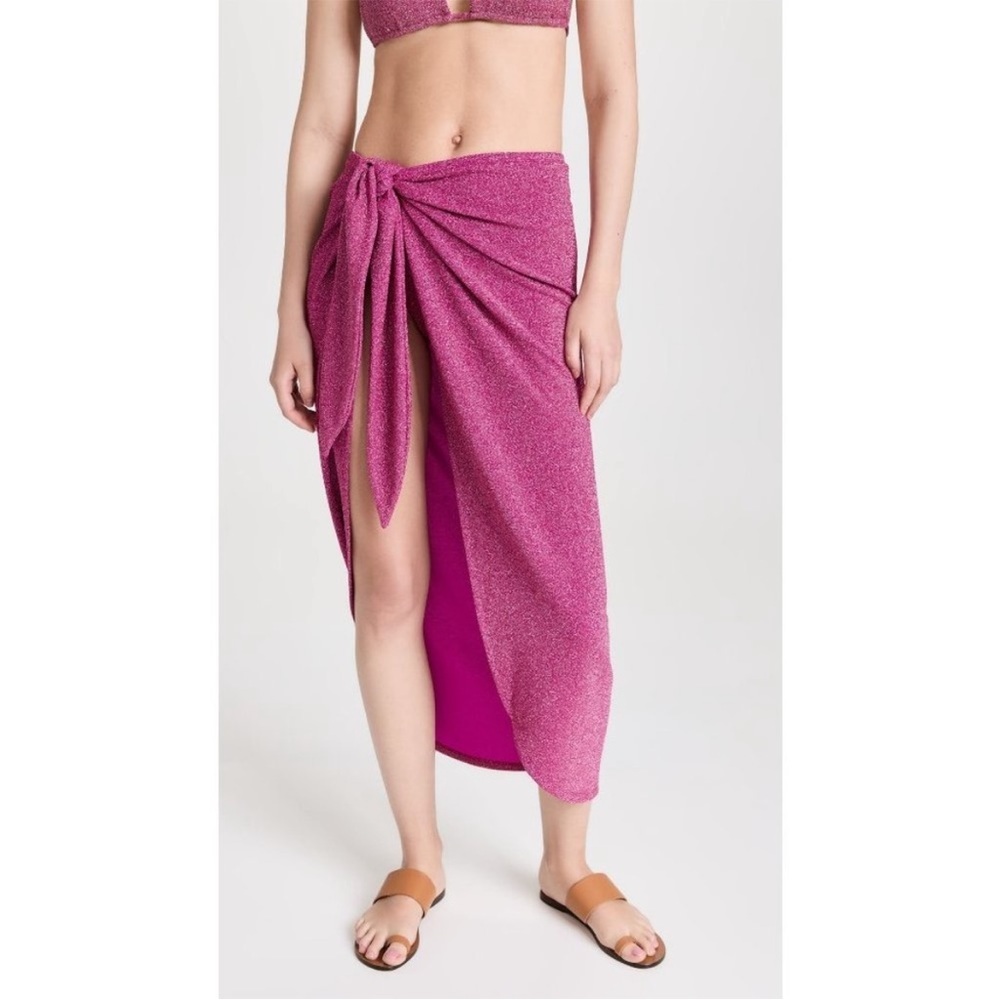 New Good American Glitter Tie Cover-Up XS-XL